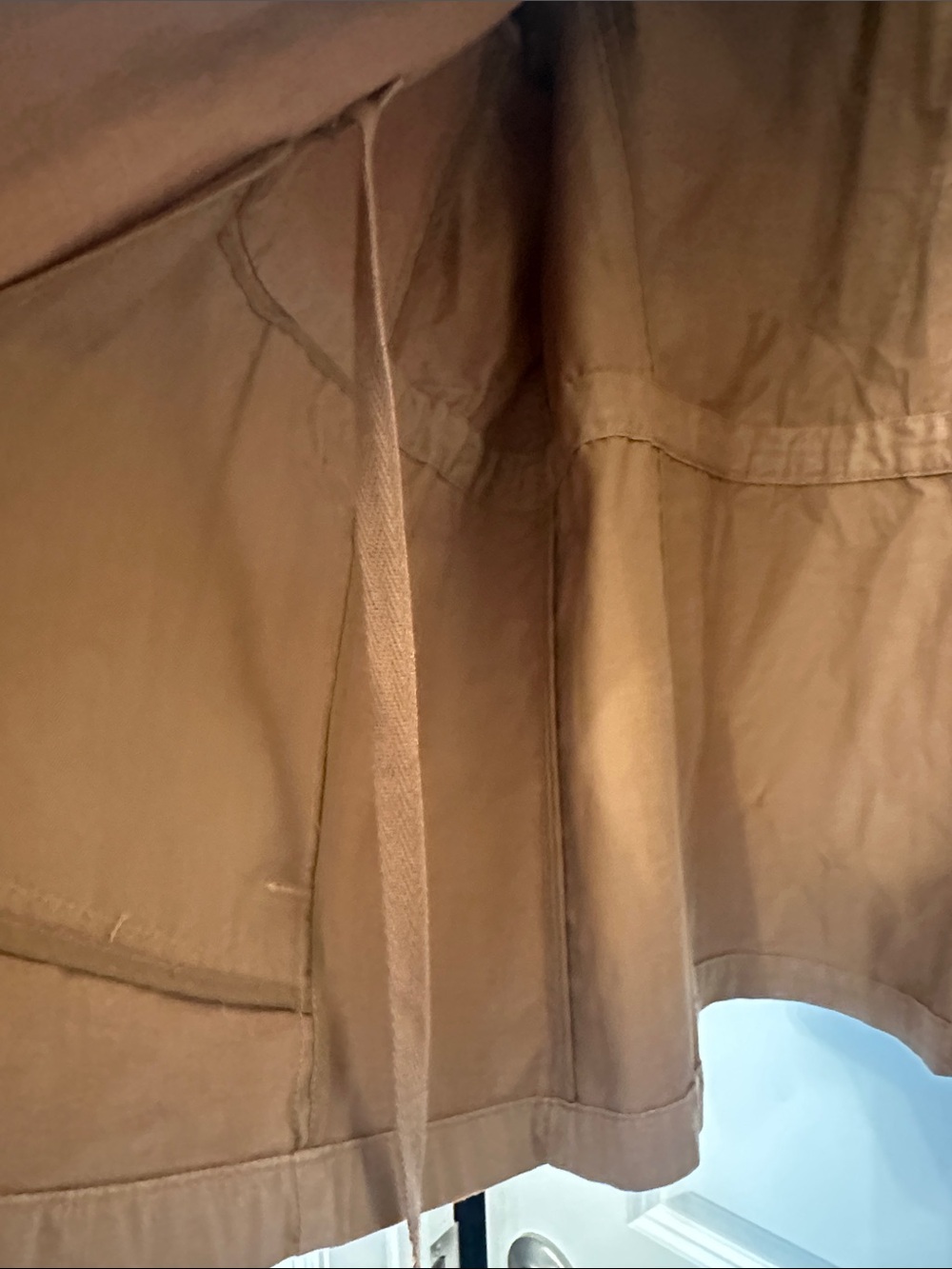 Talbots Camel Utility Jacket with Button Front - Picture 4 of 5